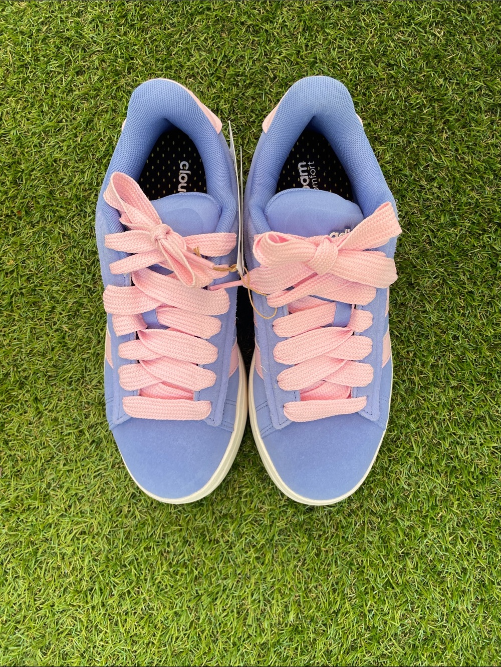 Adidas Kids Sneakers in Blue and Pink
